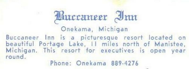 Buccaneer Inn (Mister Charlies Buccaneer Inn) - Vintage Postcard (newer photo)